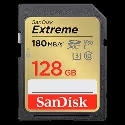 Producto - SanDisk SD Extreme 128GB 180MBs - SDSDXVA-128G-GNCIN