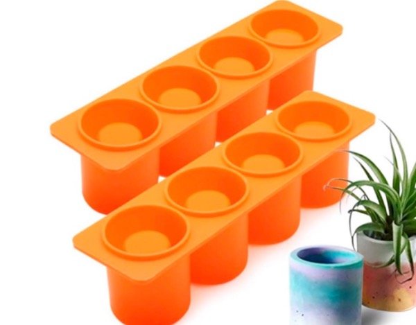 Producto - MOLDE SILICONA MACETA X4 - 0