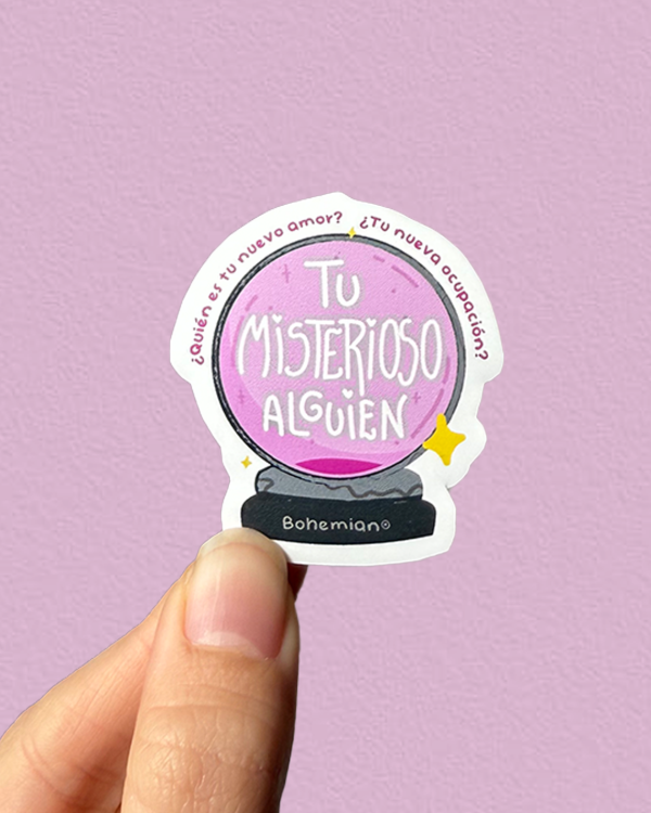 Producto - TU MISTERIOSO ALGUIEN - Sticker Individual Miranda
