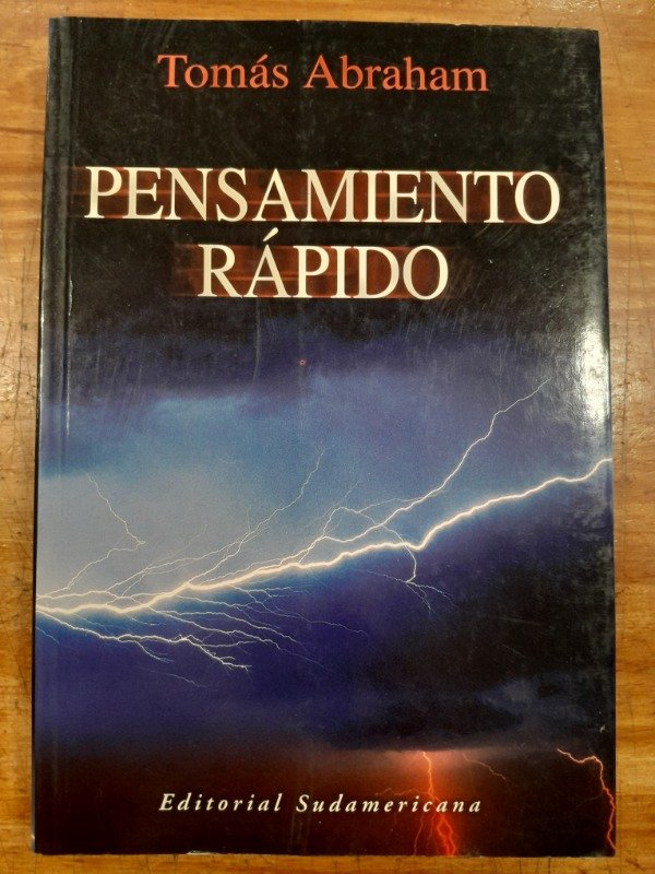 Producto - Pensamiento rapido - Tomas Abraham