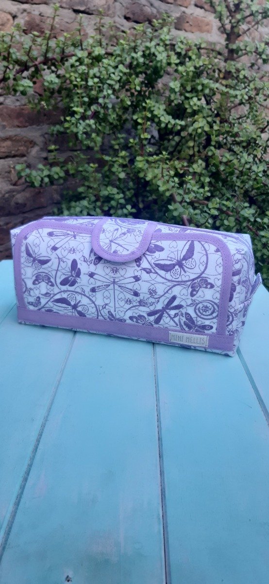 Producto - Cartuchera XL libélula lila y lila