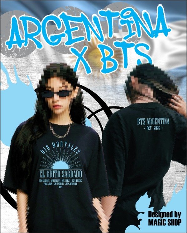 Producto - Remera BTS GRITO SAGRADO
