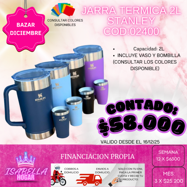 Producto - JARRA TERMICA 2L STANLEY COD:02400