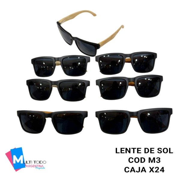 Producto - LENTE DE SOL COD M3 CAJA X24