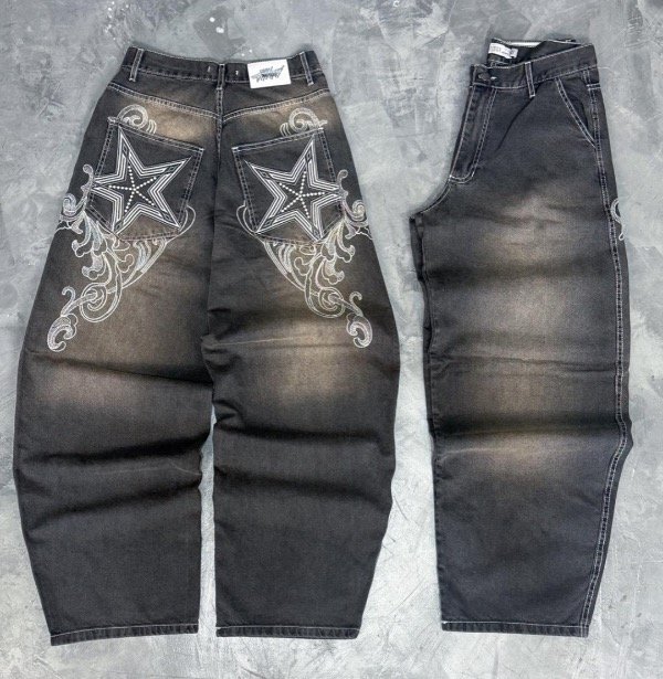 Producto - JEAN BAGGY STAR Y2K