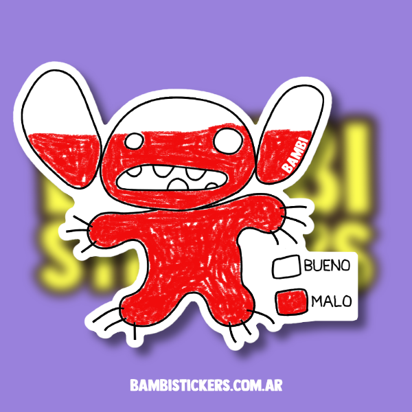 Producto - Stitch malo