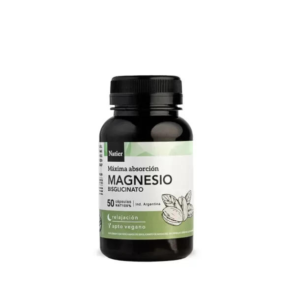 Producto - Magnesio Bisglicinato Máxima Absorción  Relajación y Energía