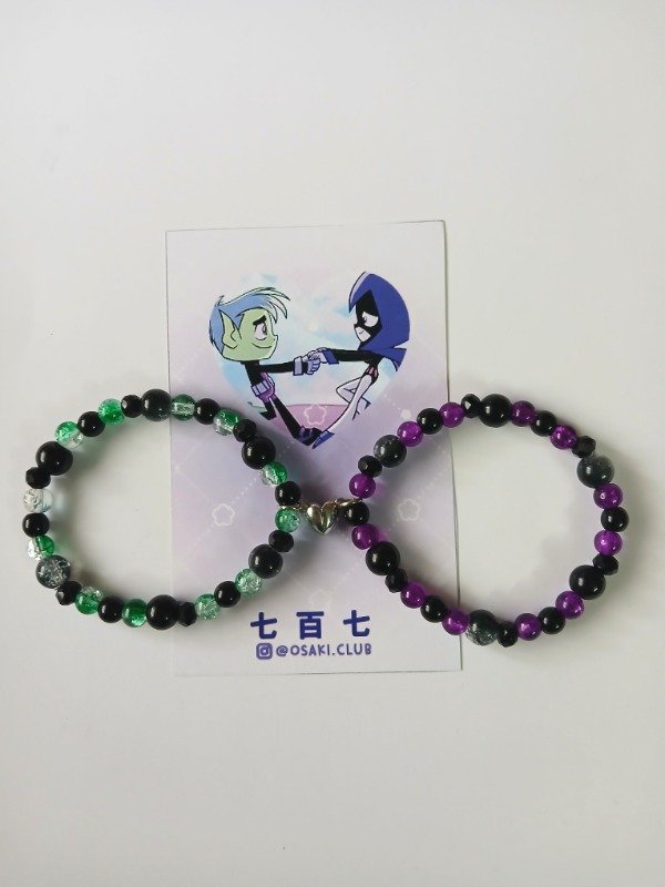 Producto - Pulseras Bicho bestia x Raven