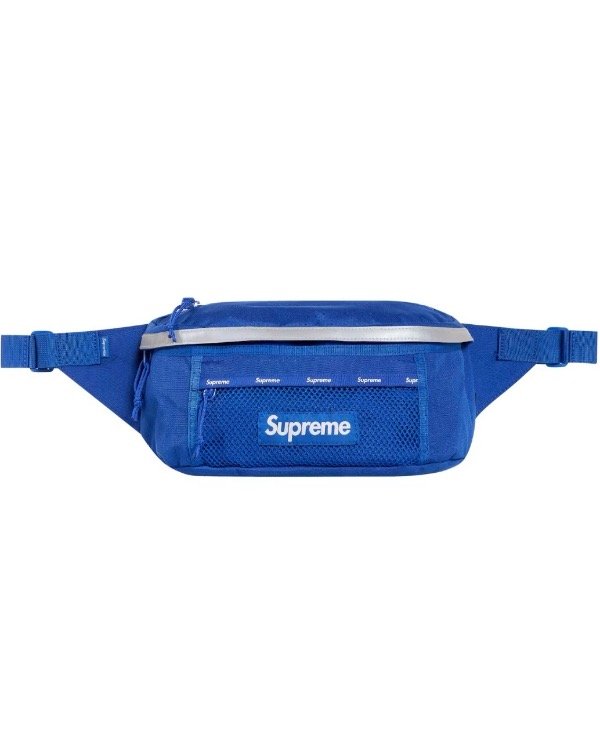 Producto - MORRAL SUPREME SS24 WEIST BAG BLUE