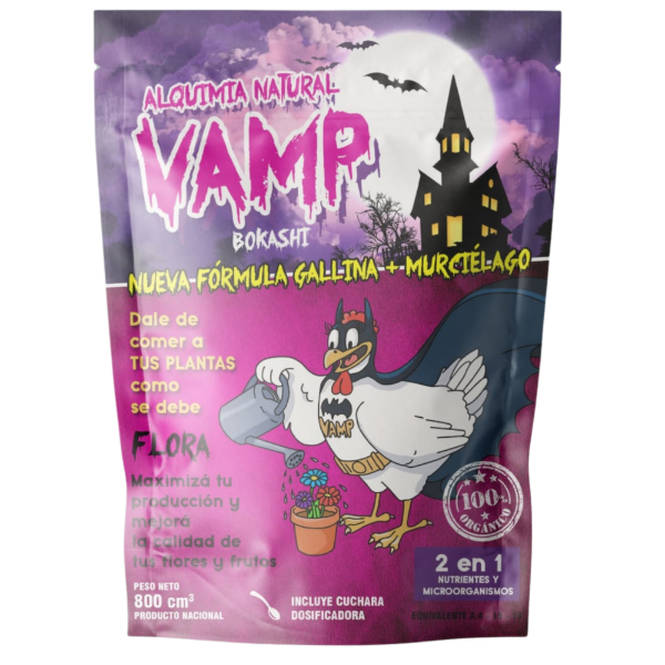 Producto - Vamp Bokashi Flora Gallina/Murcielago 800ml
