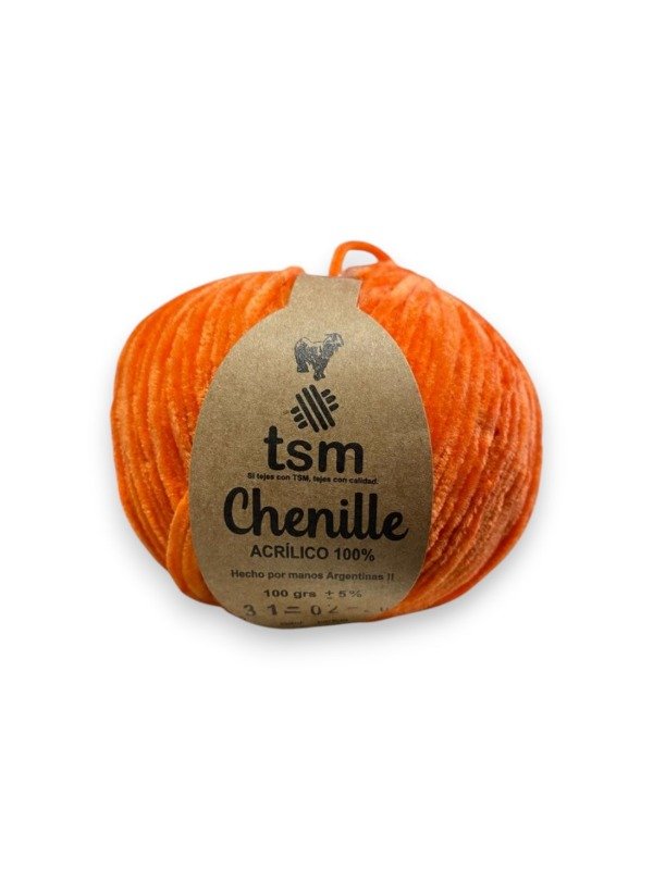 Producto - CHENILLE - 31 NARANJA