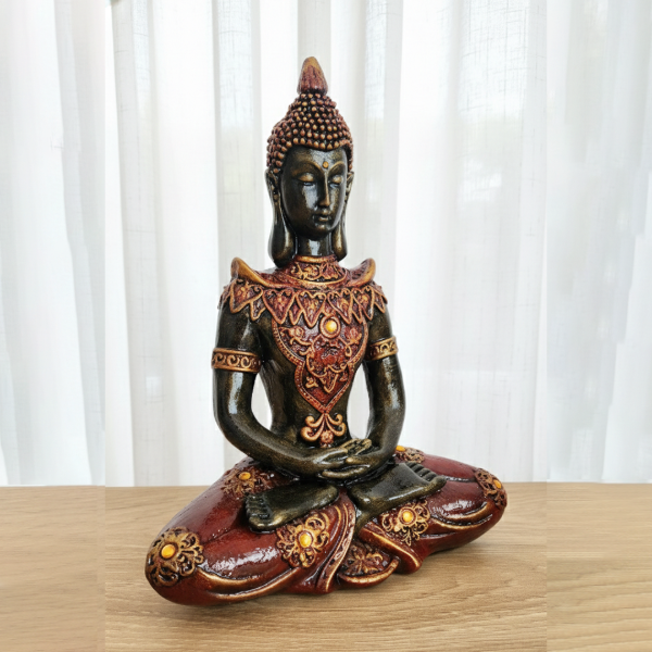 Producto - Buda de la Paz y la Serenidad Interior rojo