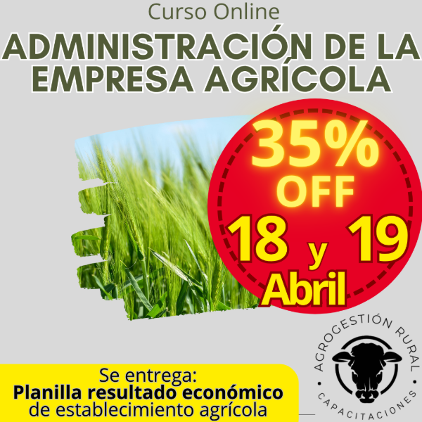 Producto - Curso Online Administración de la empresa agrícola
