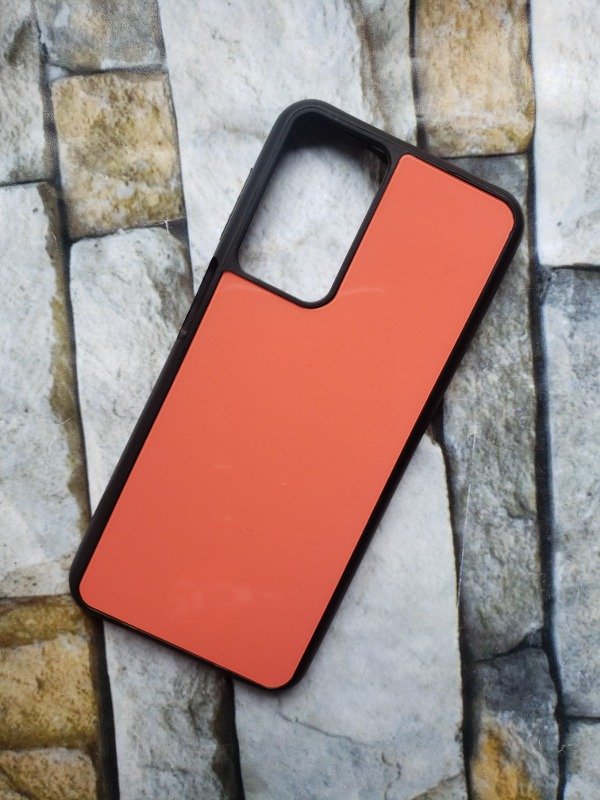 Producto - Funda Rígida Lisa  Samsung A13/A23 Naranja