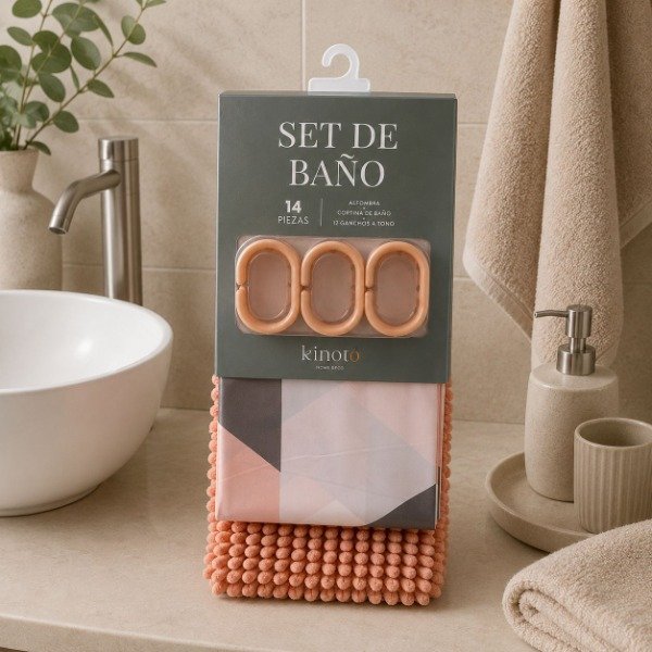 Producto - SET DE BAÑO DE 14 PIEZAS - 2