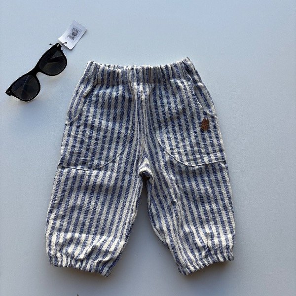 Producto - Pant rayado de tusor de gabardina UNISEX talles hasta 4 años - 2