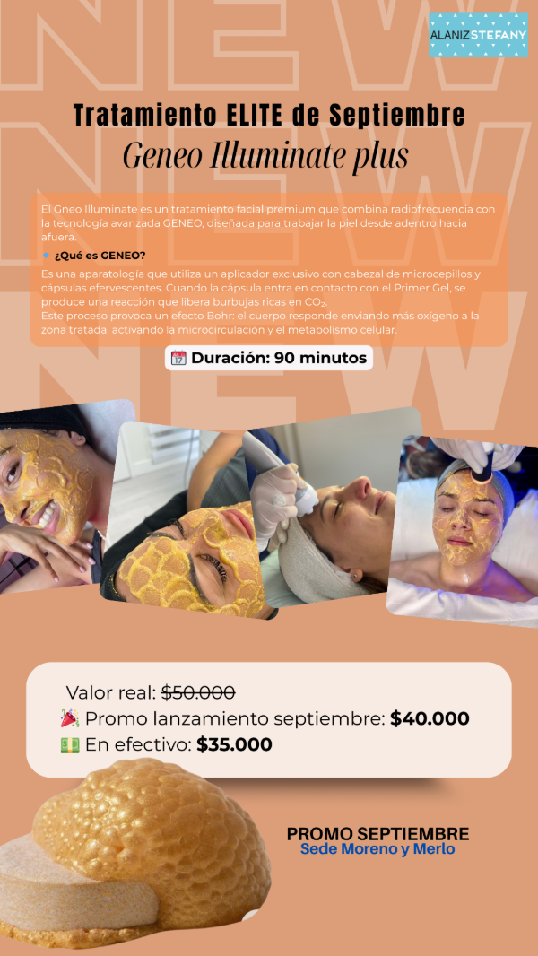 Producto - Tratamiento ELITE  Gneo Illuminate y Radiofrecuencia