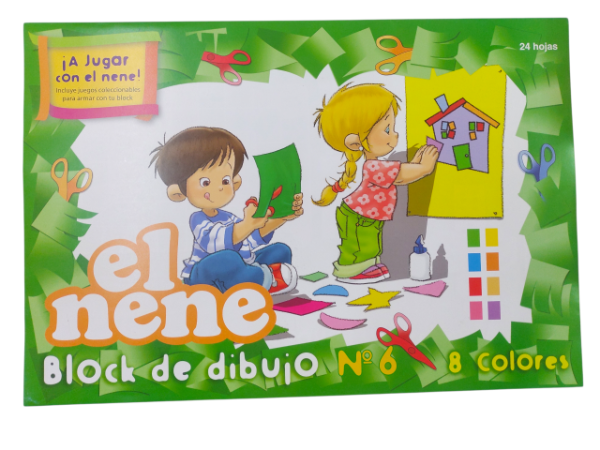 Producto - Block El Nene N6 Color x24H