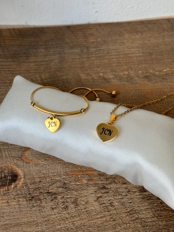 Producto - Conjunto Slim Love Dorado