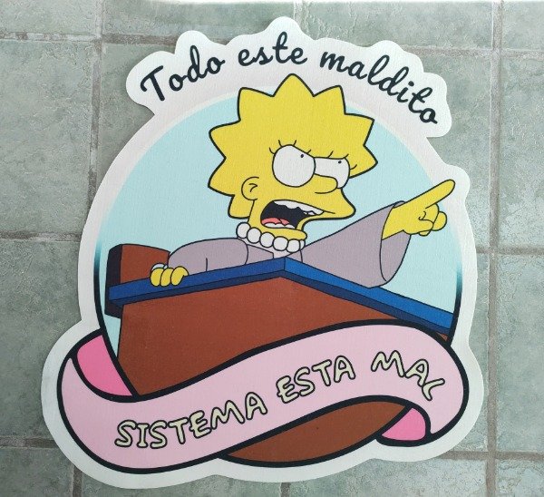 Producto - Los Simpson Lisa Sistema Alfombra