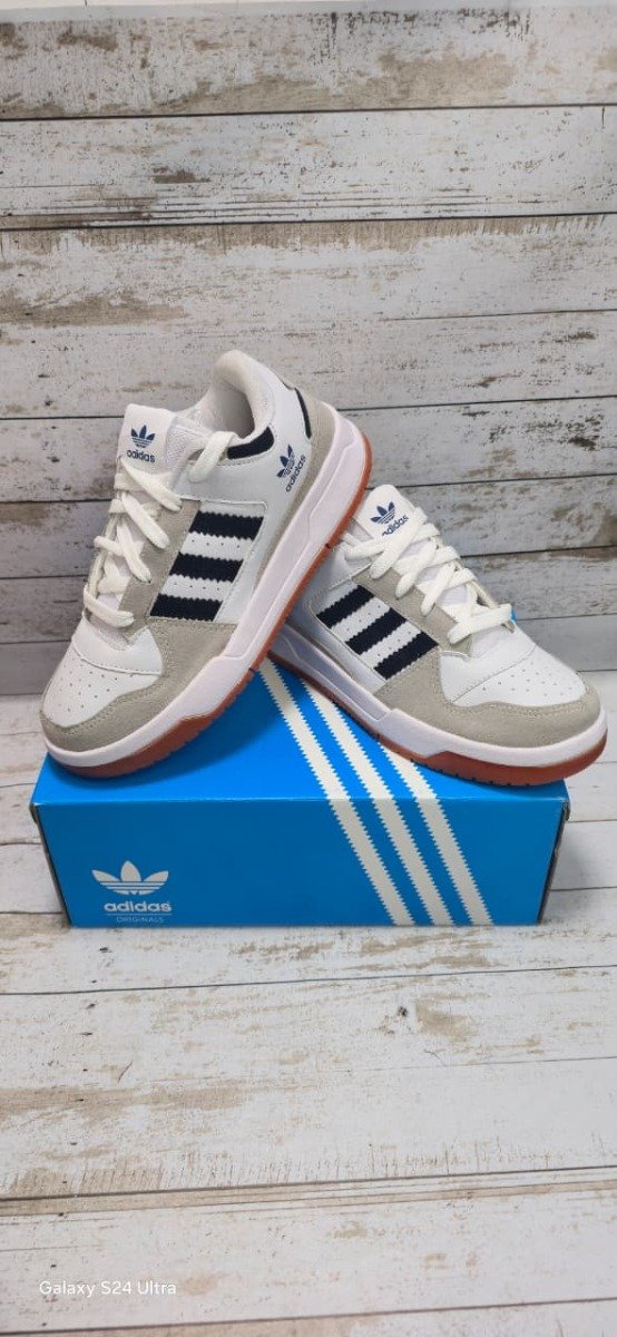Producto - adidas forum blanco con azul del 39 al 44 - 1
