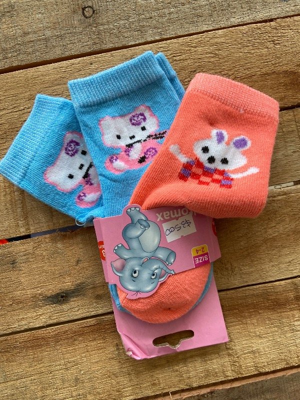 Producto - Pack x3 medias 3/4 niños - 0