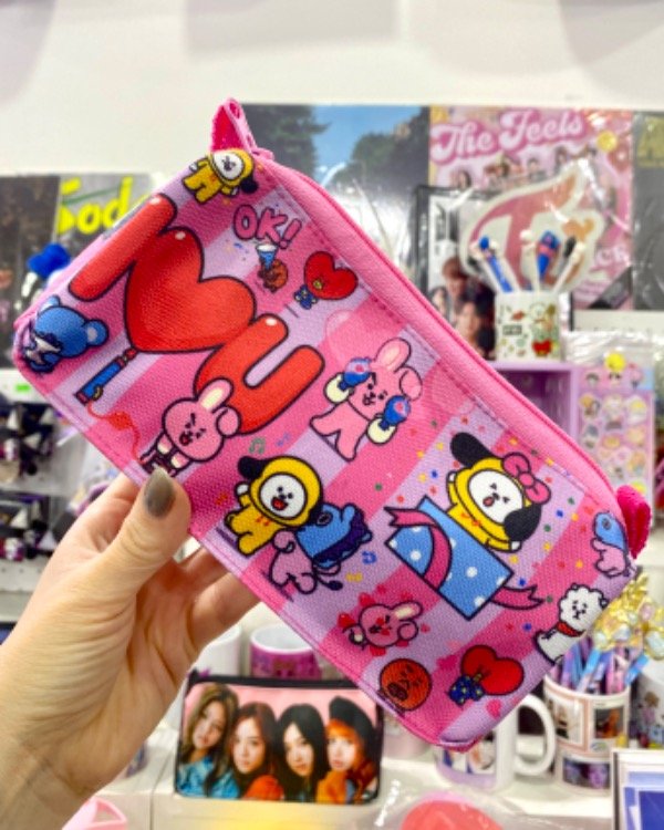 Producto - Cartuchera I love BT21