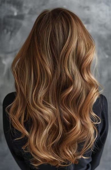 Producto - Cortina de pelo, tonos oscuros