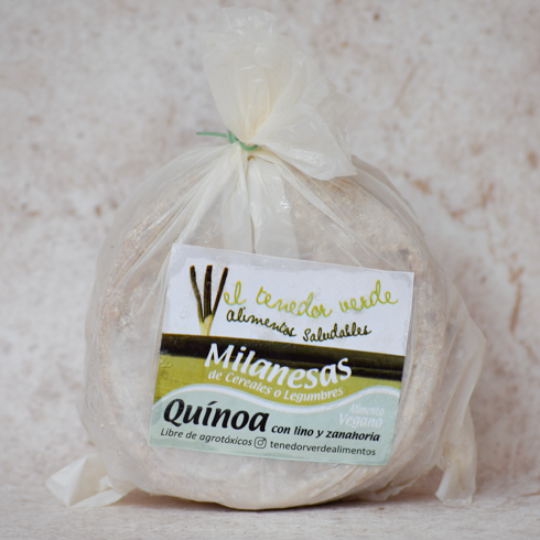 Producto - Milanesas de quinoa - 6 u - Tenedor Verde