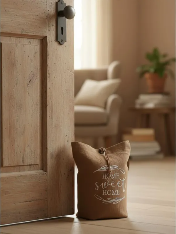 Producto - Stop Door bordado - tope pesa traba puerta Home sweet Home