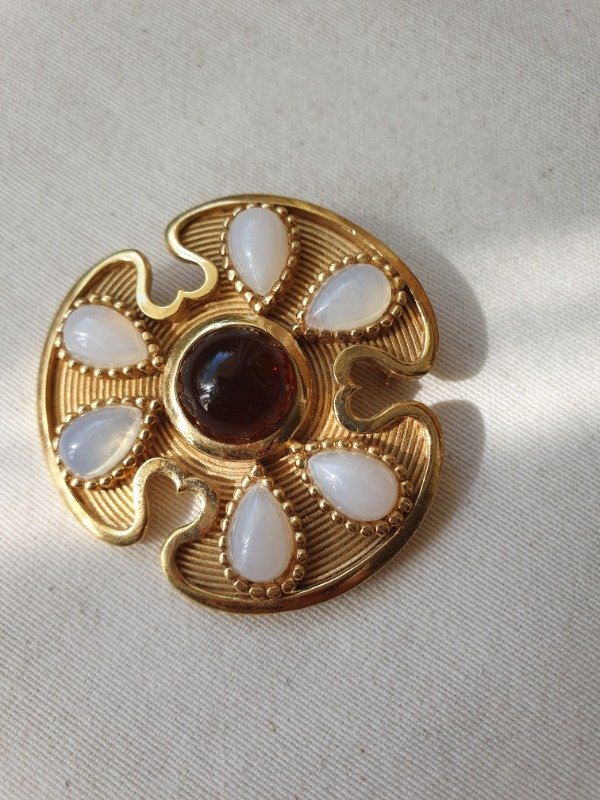 Producto - Broche Crown Trifari Golden Beauty 50s
