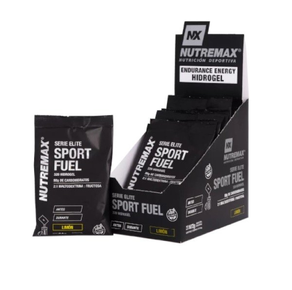 Producto - NUTREMAX SPORT FUEL 10 SOBRES LIMON SIN TACC