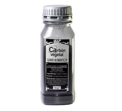 Producto - FRASCO CARBON VEGETAL PASTELAR x75grs (grado alimenticio)