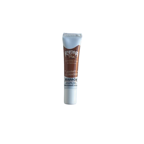 Producto - Colorante en gel Radha marrón