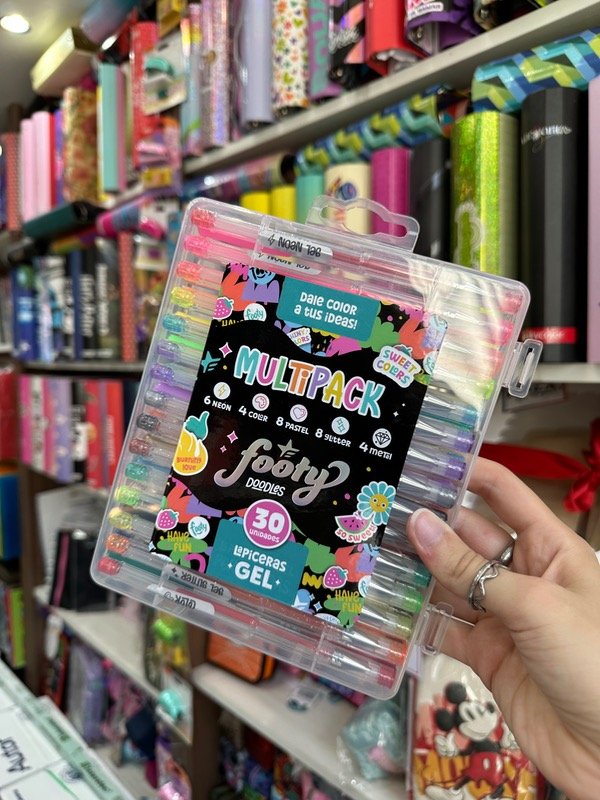 Producto - Multipack Lapiceras Gel Footy x30