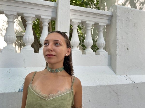 Producto - Choker Iris (Boho)