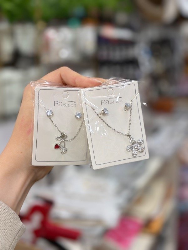 Producto - Set acero collar con aros