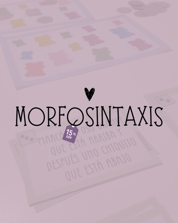 Producto - Pack morfosintaxis
