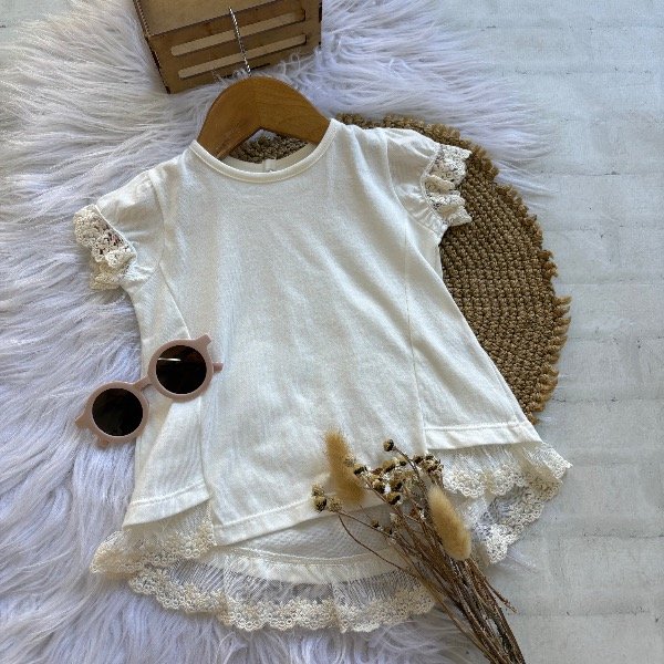 Producto - Blusa Ramona en color CRUDO talles hasta 4 años - 0