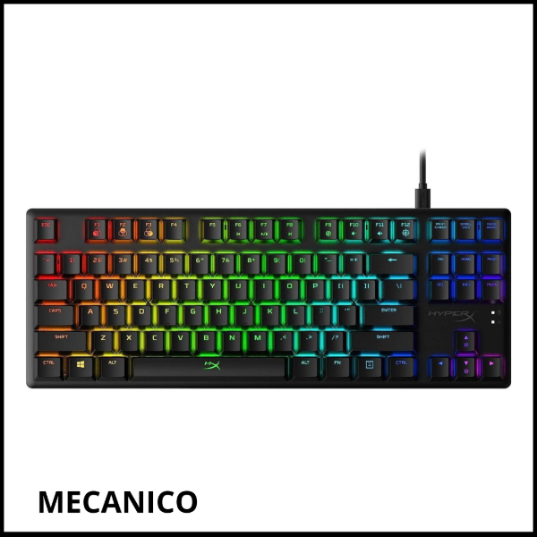 Producto - Teclado Hyperx Allow Origins Core Switch Red Eng