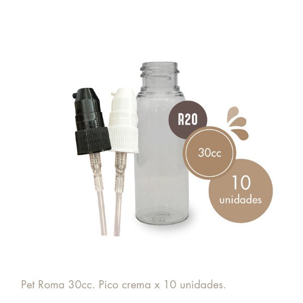 Producto - Pet Roma 30cc cristal Pico Crema
