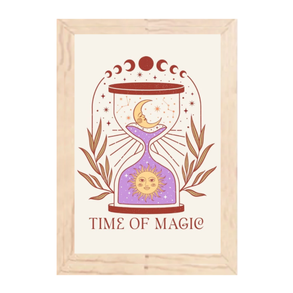 Producto - Cuadro Decorativo Positive VIbes Marco MUCHOS MODELOS 20x30cm