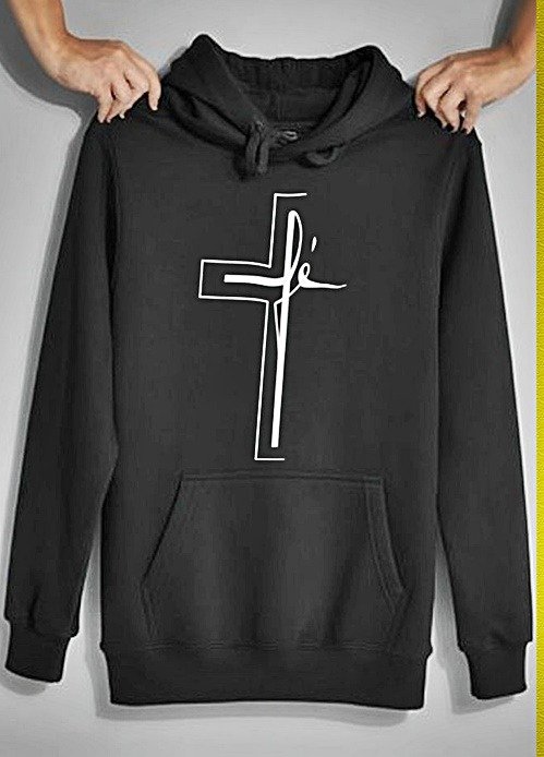 Producto - Buzo canguro y capucha Fe TALLE L