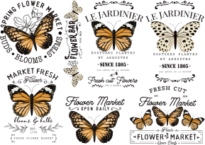 Producto - MARIPOSAS 7 TRANSFERMIXED A5