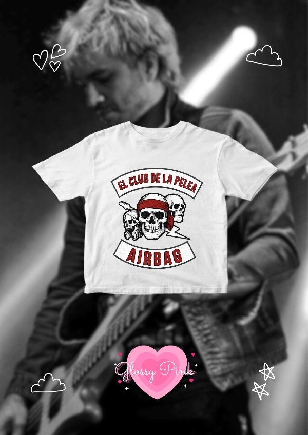 Producto - Baby Tee El Club De La Pelea Airbag - DTF