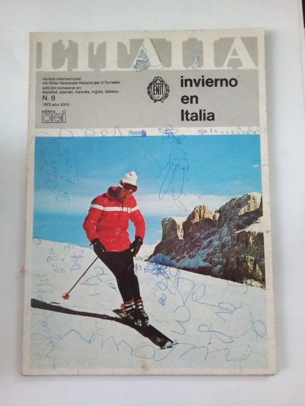Producto - L Italia #8 Invierno en Italia - Ente Nazionale Italiano per Il Turismo 1973