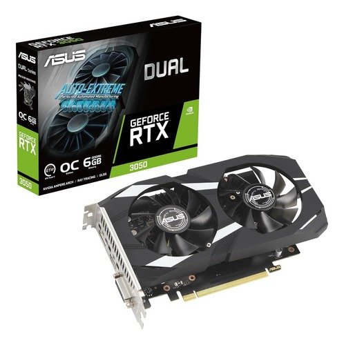 Producto - ASUS RTX 3050 DUAL OC 6GB AUTO EXTREME GDDR6 NVIDIA