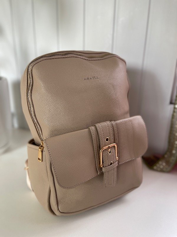 Producto - Mochila Amayra Nude hebilla - 0