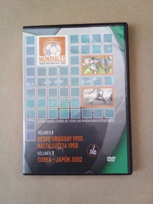 Producto - Mundiales desde 1930 hasta 2002 - Vol 1-7 - Axel 2006 - DVD Doble