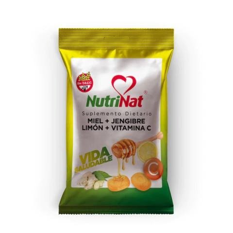 Producto - Suplemento Dietario de Miel, Jengibre, Limon y Vitamina C  -NutriNat-